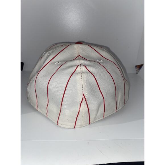 Boston Red Sox Hat MLB Diamond Collection VTG New Era Wool White 7 5/8 59Fifty - Picture 5 of 8